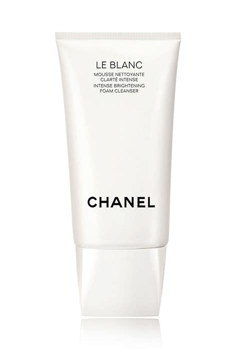 chanel le blanc intense brightening foam cleanser|chanel le blanc cleanser.